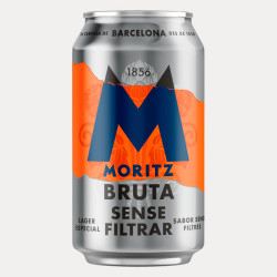 CERVEZA MORITZ BRUTA LATA
