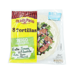 OLD EL PASO 8 TORTILLAS TRIGO