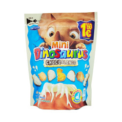 MINI DINO CHOC BLANCO 100 GRS