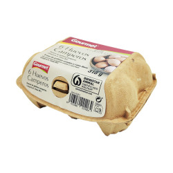 HUEVOS CAMPEROS GOURMET 6 UD.