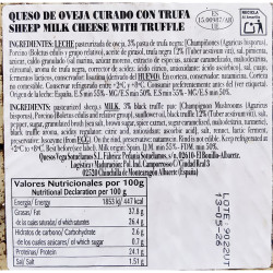 QUESO OVEJA TRUFADO VEGA SOT.