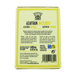 AZAFRAN MOLIDO 4 SOBRES