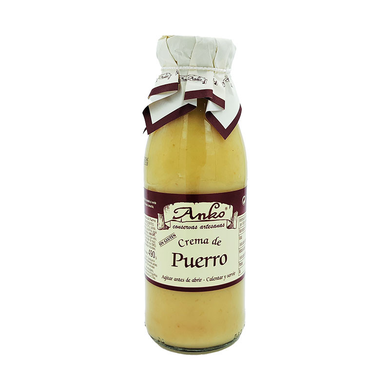 CREMA DE PUERROS CON PATATAS ANKO