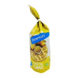 TORTITAS MAIZ BICENTURY 130