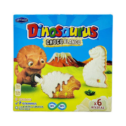 DINOSAURUS CHOCO BLANCO 6 BOL