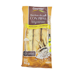 BARRITAS PAN CON PIPAS GOURMET