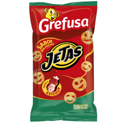 JETAS SABOR KETCHUP GREFUSA...