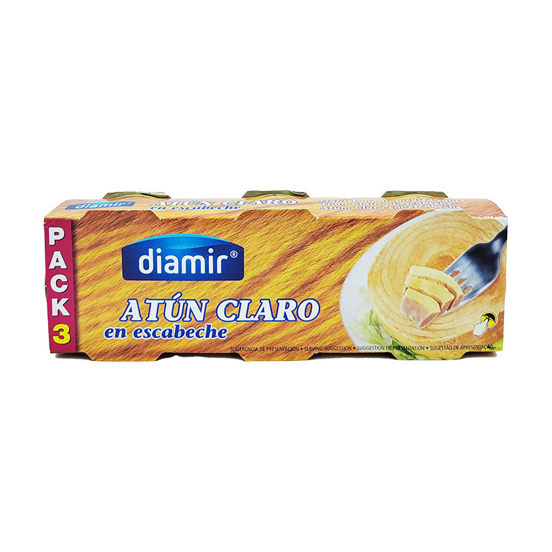 ATUN CLARO ESCAB. PACK-3 DIAMIR