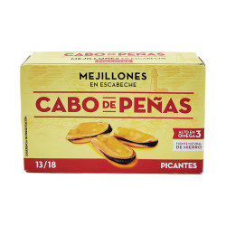 MEJILLONES PICANTES 13/18 CABO PEÑAS