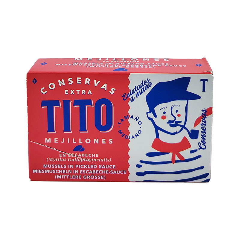 MEJILLONES 8/12 TITO ESCABECHE