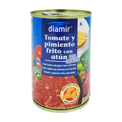 TOMATE FRITO CON PIM.Y ATUN...