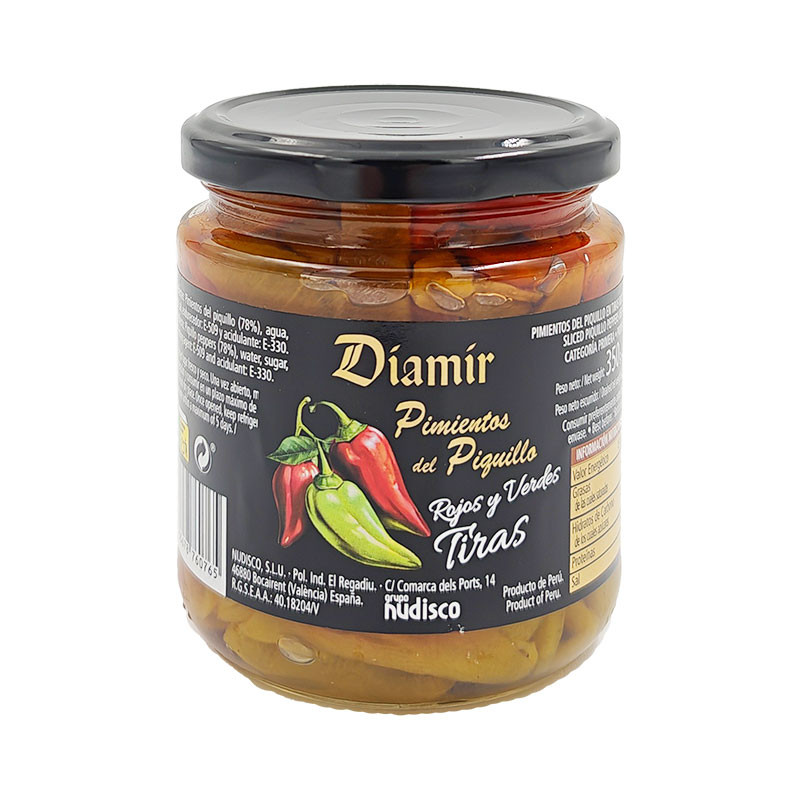PIMIENTO PIQUILLO TIRAS DIAMIR