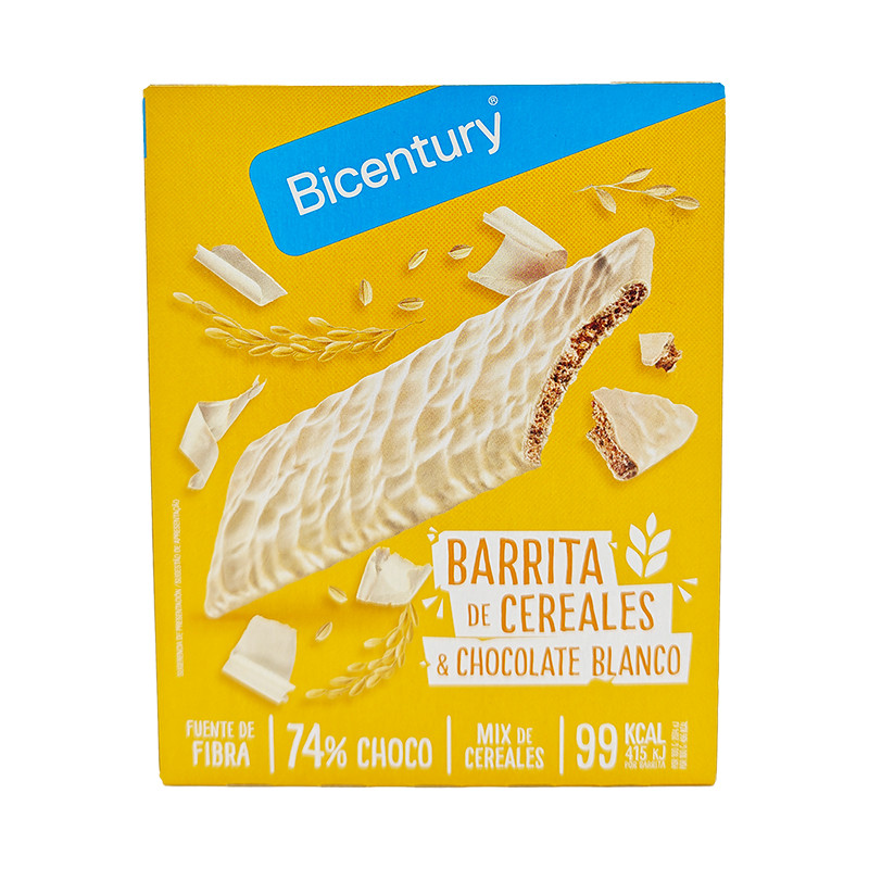 BICENTURY CHOC BLANCO CEREALES