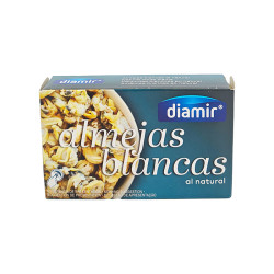 ALMEJA BLANCA AL NATURAL DIAMIR 120ML