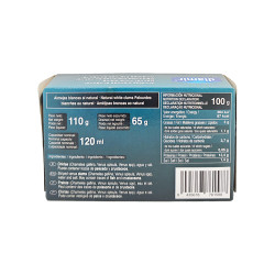 ALMEJA BLANCA AL NATURAL DIAMIR 120ML