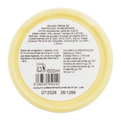 TARRINA MANTECADO 600ML ALONSO