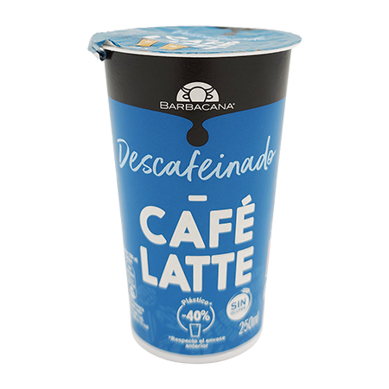 CAFE LATTE DESCAF. BARBACANA