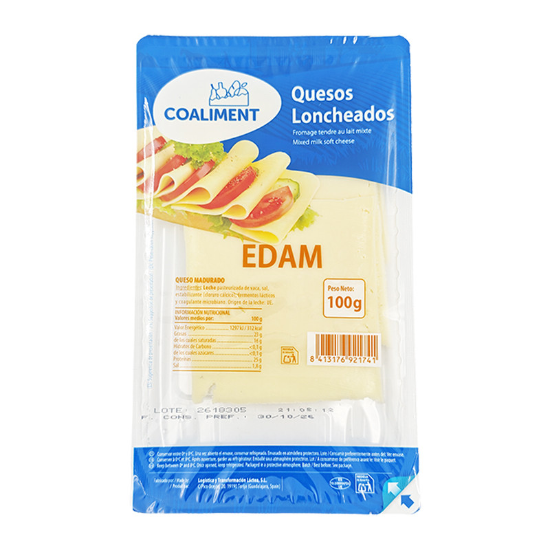 EDAM COALIMENT 100GR LONCHAS