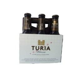 CERVEZA TURIA CESTA 6UD 25CL