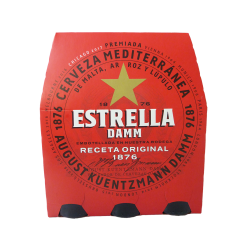 ESTRELLA DAMM PACK-6 25CL