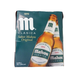 CERVEZA MAHOU CLASICA PACK-6